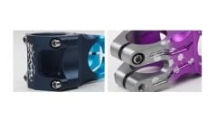 Wake Alüminyum Siyah / Mavi 31.8 50mm Kısa Gidon Boğazı
