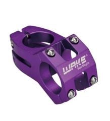 Wake Alüminyum Mor 31.8 45mm Kısa Gidon Boğazı