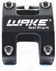 Wake Alüminyum Siyah 31.8 45mm Kısa Gidon Boğazı