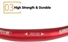 Wake Alüminyum Kırmızı 31.8 780mm Riser Mtb Gidon