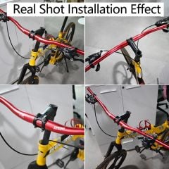 Wake Alüminyum Kırmızı 31.8 780mm Riser Mtb Gidon