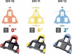 Shimano SPD-SL Kırmızı (0 derece) Yol Kal SM-SH10