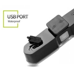 Forte GT XBYC-6017-3 USB Şarjlı Led Kırmızı Mavi Beyaz Polis Arka Işık