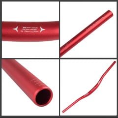 Wake Alüminyum Mavi 31.8 780mm Riser Mtb Gidonu + Gidon Boğazı Seti