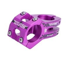 Wake Alüminyum Mor 31.8 45mm Kısa Gidon Boğazı