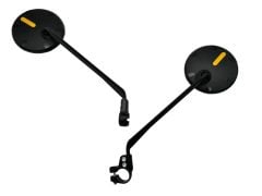 Lexis Atom 95 Universal Optik Dış Bükey Geniş Açılı Bisiklet / E-Bike / E-Scooter / Atv / Motosiklet Aynası