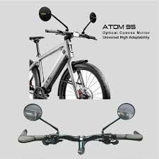 Lexis Atom 75 Universal Optik Dış Bükey Geniş Açılı Bisiklet / E-Bike / E-Scooter / Atv / Motosiklet Aynası