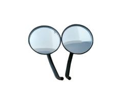 Lexis Flank 96 Universal Optik Dış Bükey Geniş Açılı Gidon Ucu Bağlantılı Bisiklet / E-Bike / E-Scooter / Atv / Motosiklet Aynası