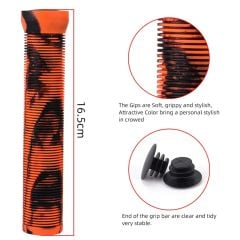 Vona Bikes Dilber Bmx Dirt Jump Elcik-Grip Turuncu / Siyah