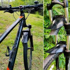 İmpact MDE-35 Mtb Plastik Ön Çamurluk (Mavi)