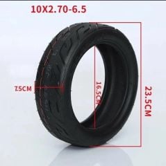 Vona Hota 10x2.7-6.5 Tubeless Elektrikli Scooter Dış Lastik