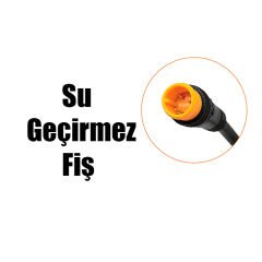 Elektrikli Bisiklet Güç Kolu - 300X, 3Pin, Gaz Kolu 25cm Kablo