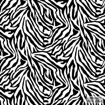 Zebra Desenli Dijital Baskı Kumaş