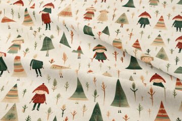 Yılbaşı Koleksiyonu-Ağaçlar İçinde Noel Elfleri