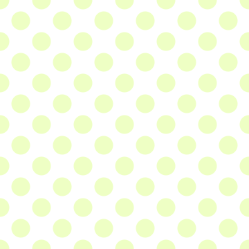 Polka Dot 1 cm Beyaz - Pastel Yeşil Puantiye Dekoratif Baskı Kumaş