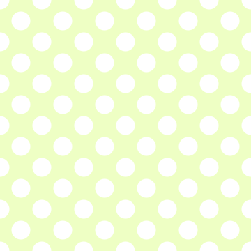 Polka Dot 1 cm Pastel Yeşil - Beyaz Puantiye Dekoratif Baskı Kumaş(Kopya)