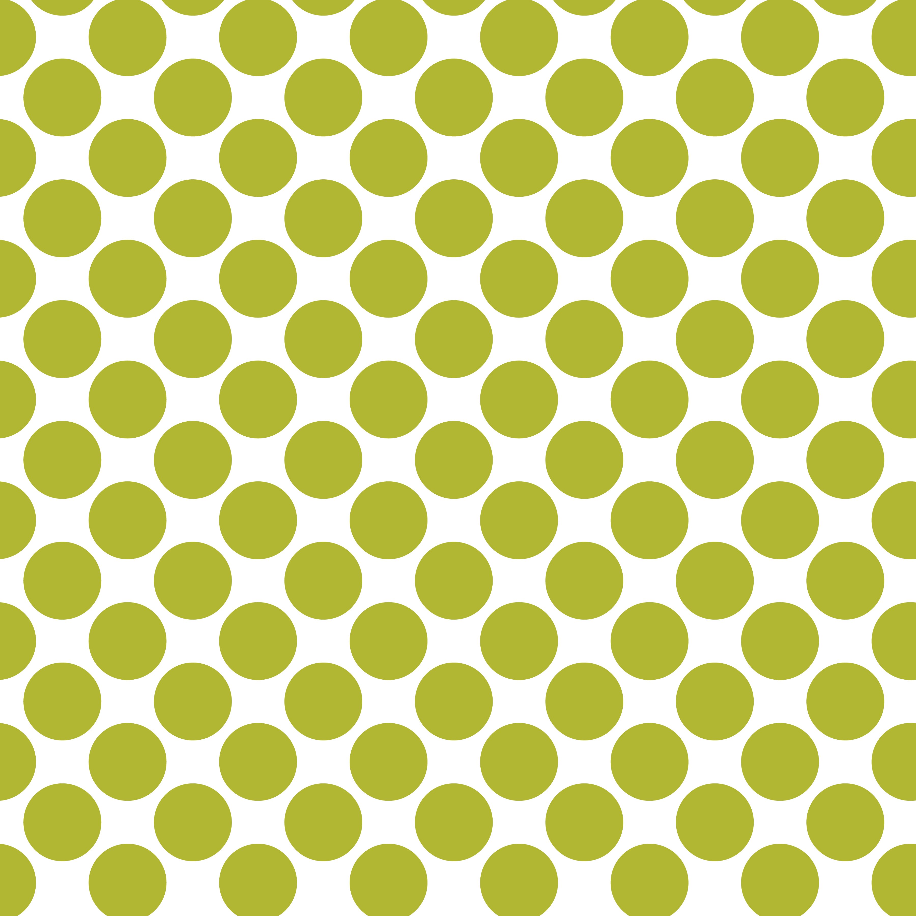 Polka Dot 1 cm Beyaz - Yağ Yeşili Puantiye Dekoratif Baskı Kumaş