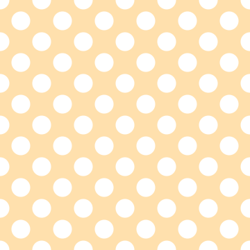 Polka Dot 1 cm Bisküvi - Beyaz Puantiye Dekoratif Baskı Kumaş