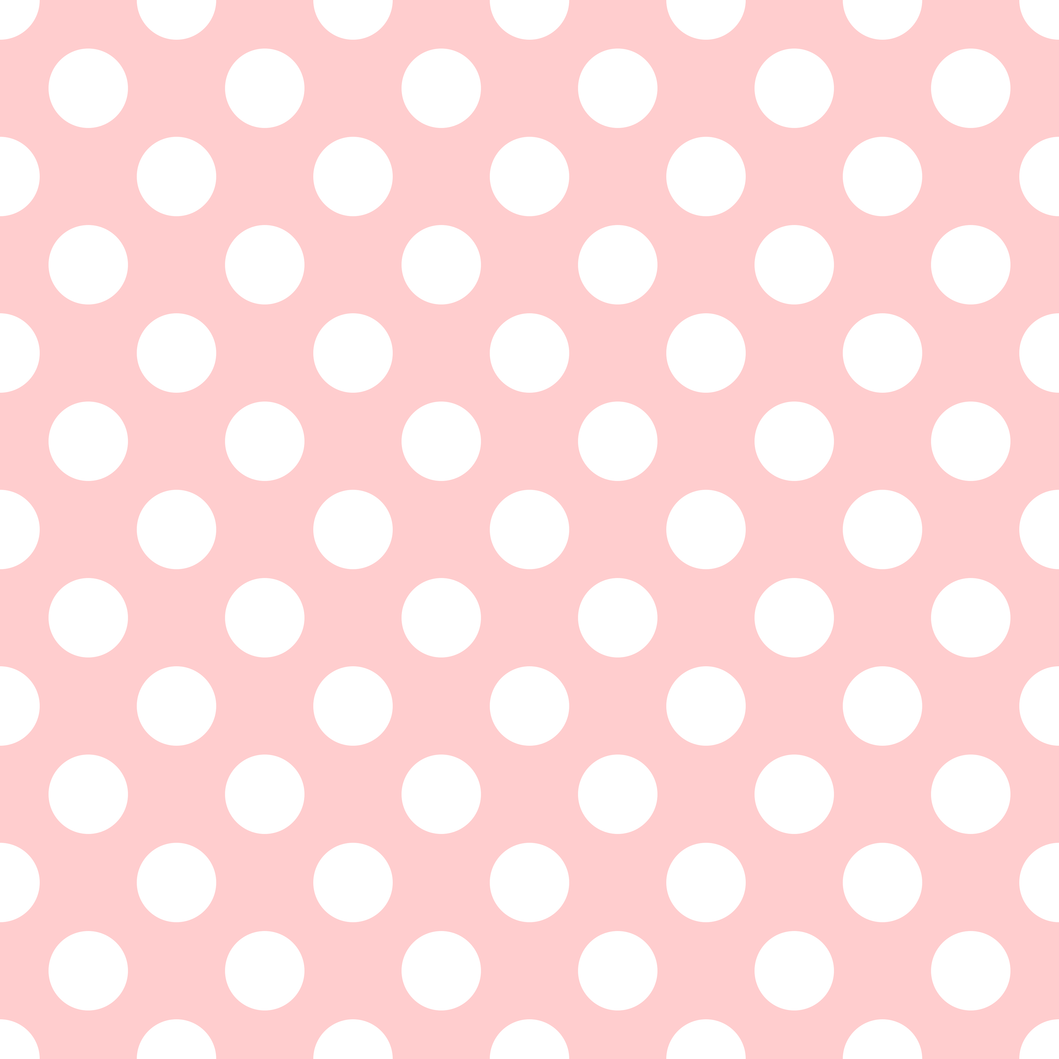 Polka Dot 1 cm Puslu Gül - Beyaz Puantiye Dekoratif Baskı Kumaş