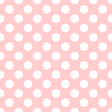 Polka Dot 1 cm Puslu Gül - Beyaz Puantiye Dekoratif Baskı Kumaş