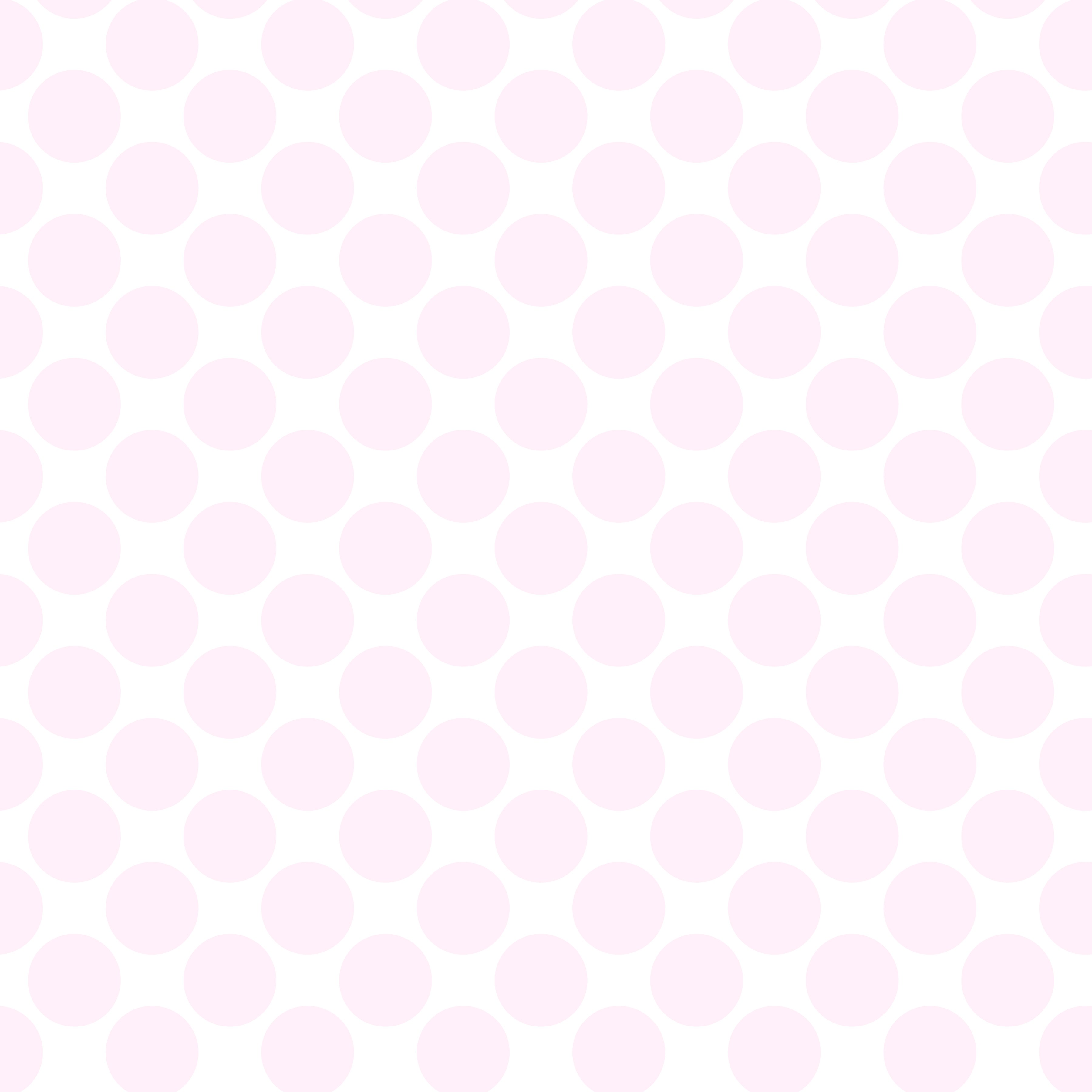 Polka Dot 1 cm Beyaz - Bebe Pembe Puantiye Dekoratif Baskı Kumaş