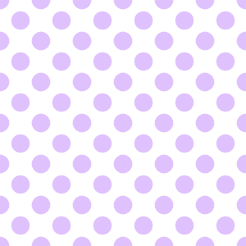 Polka Dot 1 cm Beyaz - Mor Salkım Rengi Puantiye Dekoratif Baskı Kumaş
