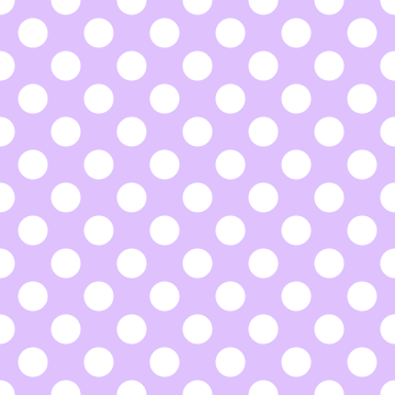Polka Dot 1 cm Mor Salkım Rengi - Beyaz Puantiye Dekoratif Baskı Kumaş