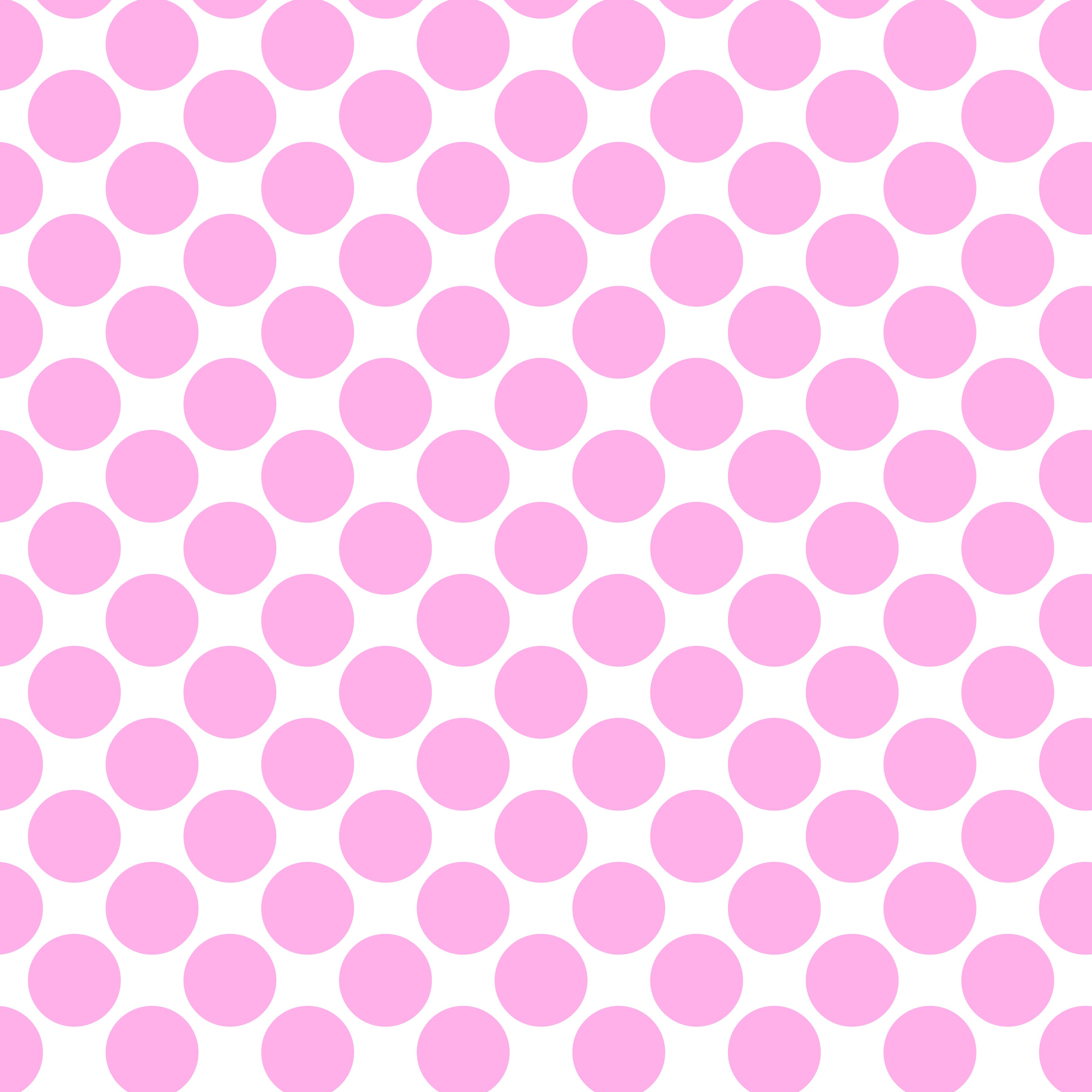 Polka Dot 1 cm Beyaz - Violet Puantiye Dekoratif Baskı Kumaş