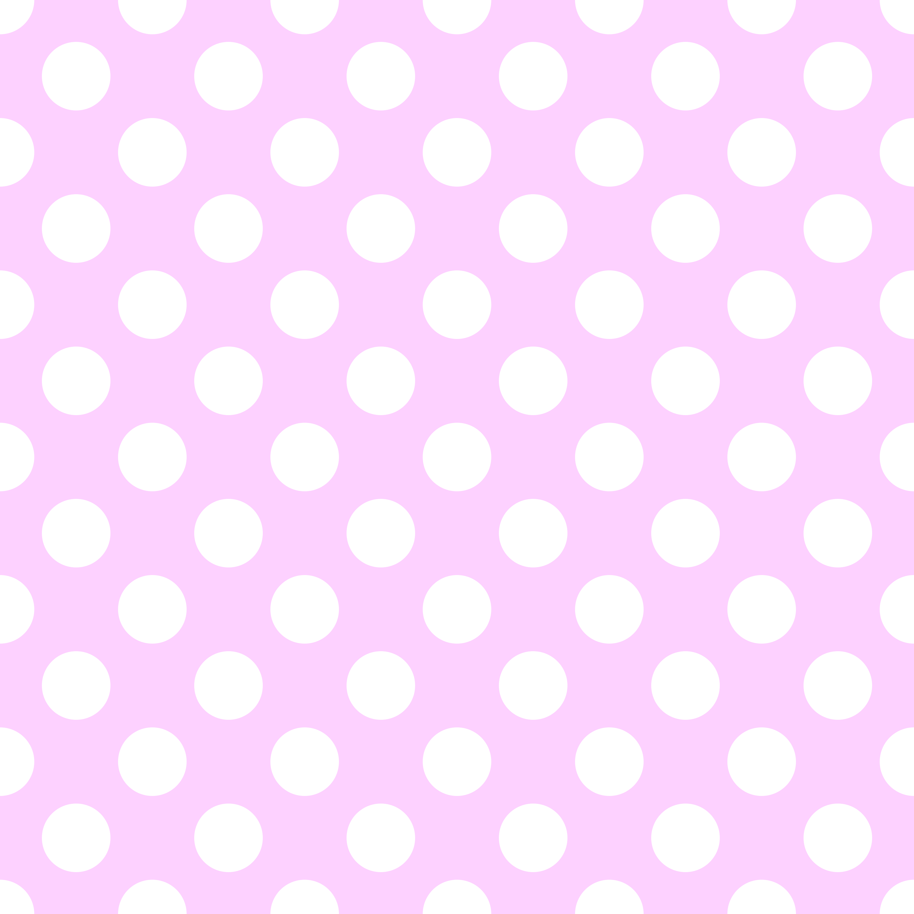 Polka Dot 1 cm Orchid-Beyaz Puantiye Dekoratif Baskı Kumaş