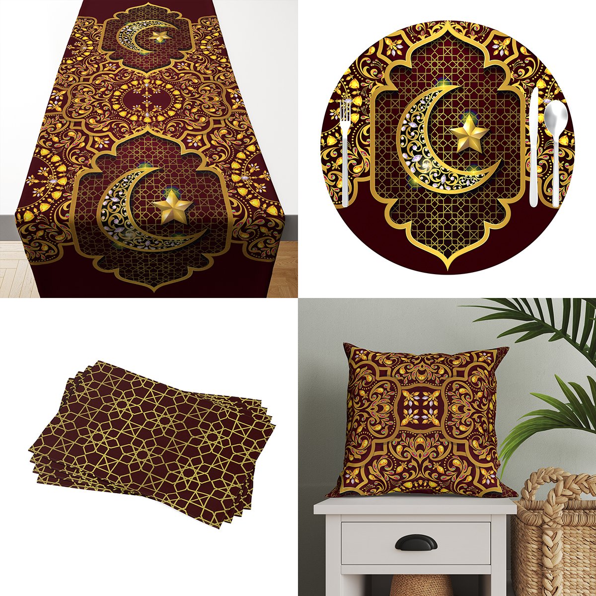 Bordo-Gold Kandilli Ramazan