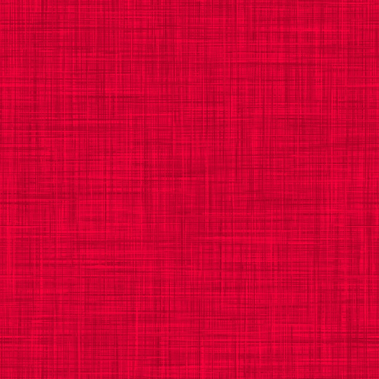 Kırmızı Renk Keten Efektli Dijital Baskılı Kumaş
