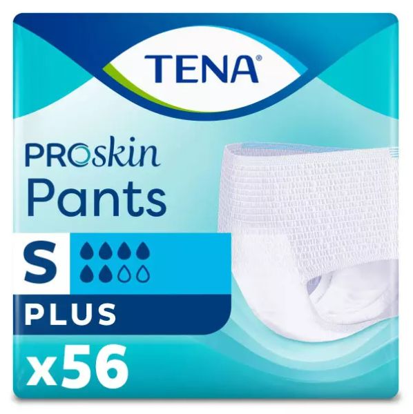 Tena 6 Damla  Küçük Boy S Emici Külot 56 Adet
