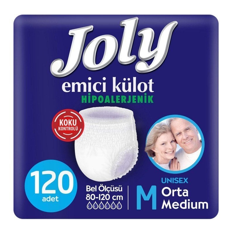 Joly Orta Boy M Emici Külot 120 Adet