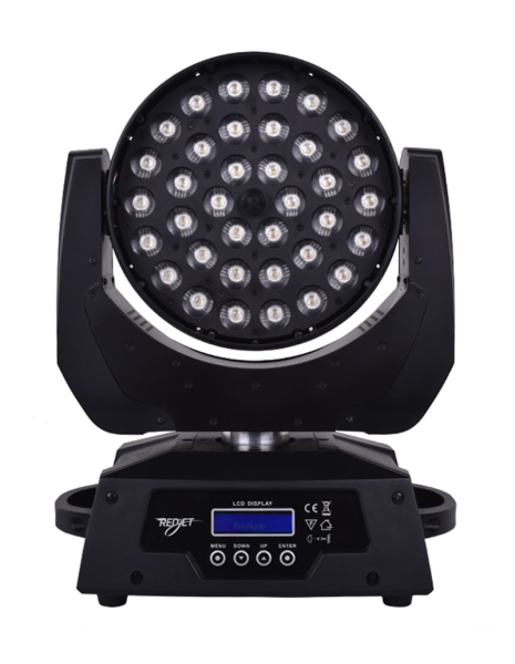 36X10W LED ZOOM MOVING HEAD ROBOT