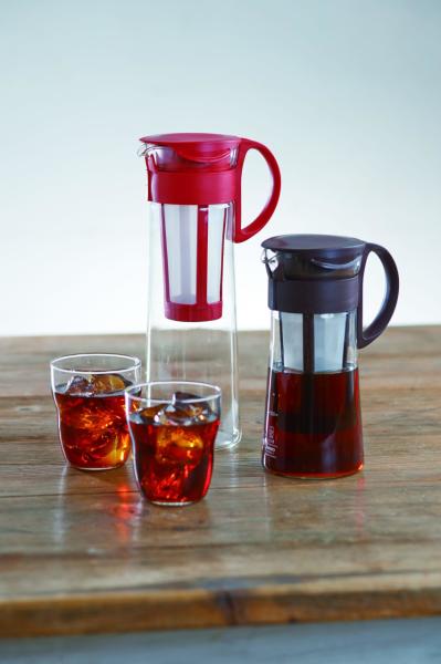 Hario Mizudashi (Cold Brew) Coffee Pot (Red) - Filtreli Soğuk Kahve Demleme Sürahisi (Kırmızı)