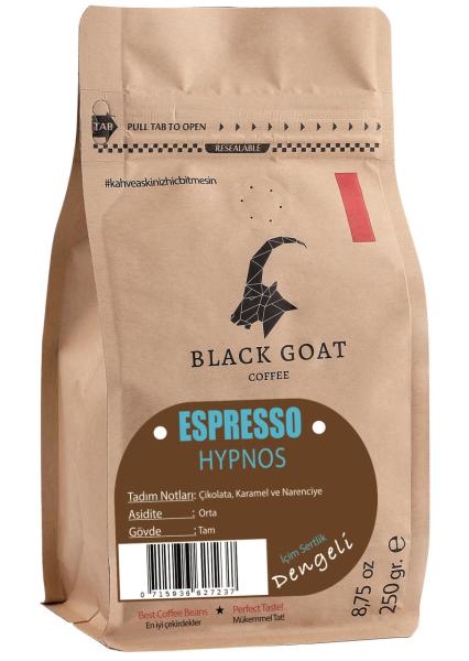 Black Goat Hypnos Espresso Blend Yöresel Çekirdek Filtre Kahve