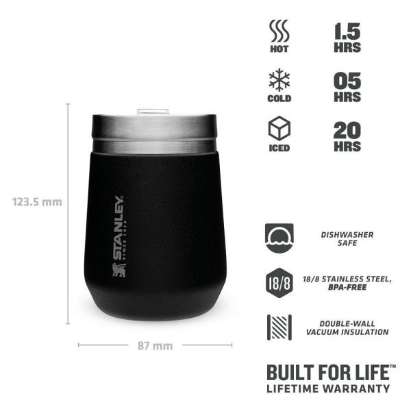 Stanley Go Everyday Tumbler Termos Bardak 0.29 LT (Siyah)