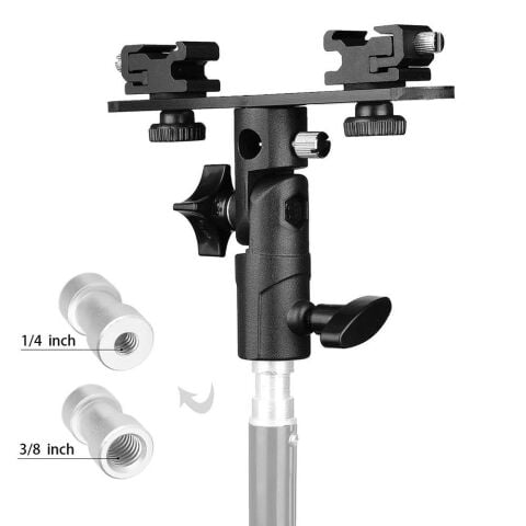 Fotga V31 Umbrella Şemsiye Flaş Tutucu İkili