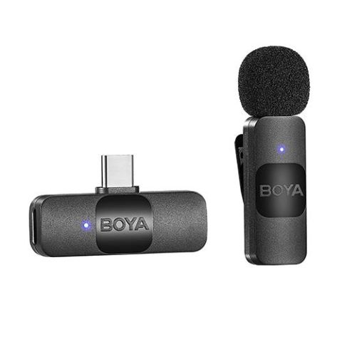 Boya BY-V10 Ultra Kompakt Android Kablosuz Mikrofon (Type-C)