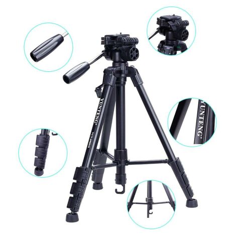 Yunteng VCT-690 Tripod Hidrolik Kafa