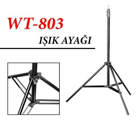 Sanger PRO-S600 II Profesyonel Video Kamera Işığı + Ayak