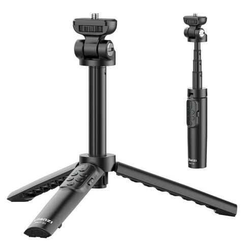 Ulanzi RMT-01 Kablosuz Bluetooth Uzatılabilir Tripod Monopod