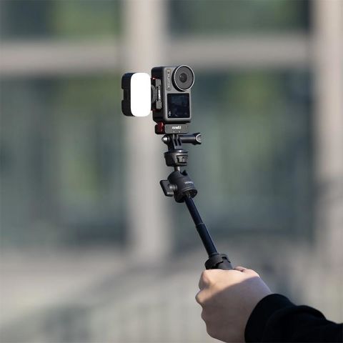 Ulanzi OA-16 DJI Osmo Action 3 için Manyetik Pil Kapağı