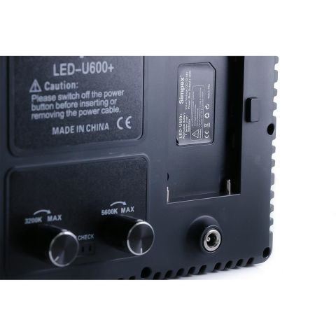 Simpex Led-U600+ Profesyonel Video Kamera Işığı