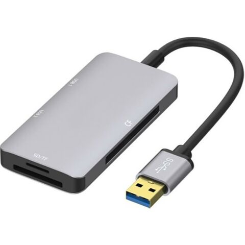 Onten HDMI to VGA Adapter with Audio SD/T-Flash/CF Card Reader+USB3.0x2