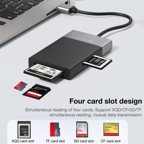 Romix 3.0 Multi-functional Card Reader (6in1)