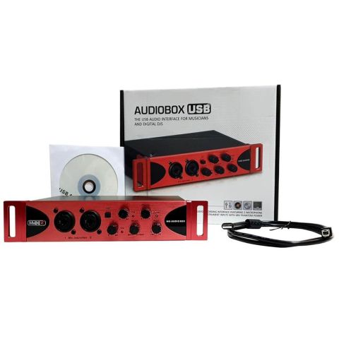 Midex Mx-Audio Box +48V Stüdyo Ses Kartı 2 Girişli