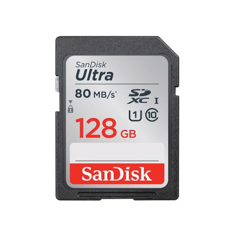 SANDISK Ultra 128GB 80mb/s SDXC Hafıza Kartı