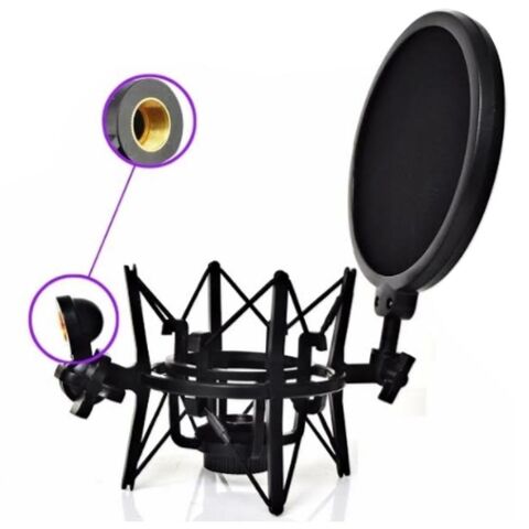 Lastvoice Sh-101 Pop Filter'li Shock Mount