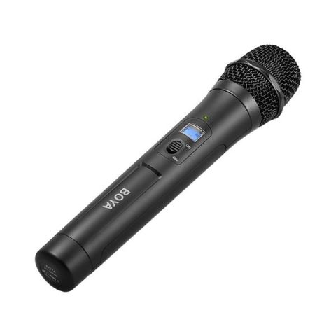Boya Kablosuz Aynı Anda Kullanılabilen 1 El ve 1 Yaka Tipi Mikrofon Seti